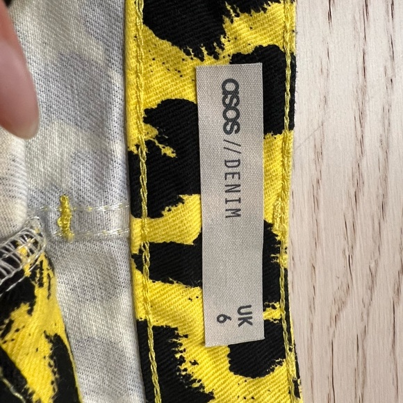 yellow leopard print skirt and sweater - Picture 6 of 9